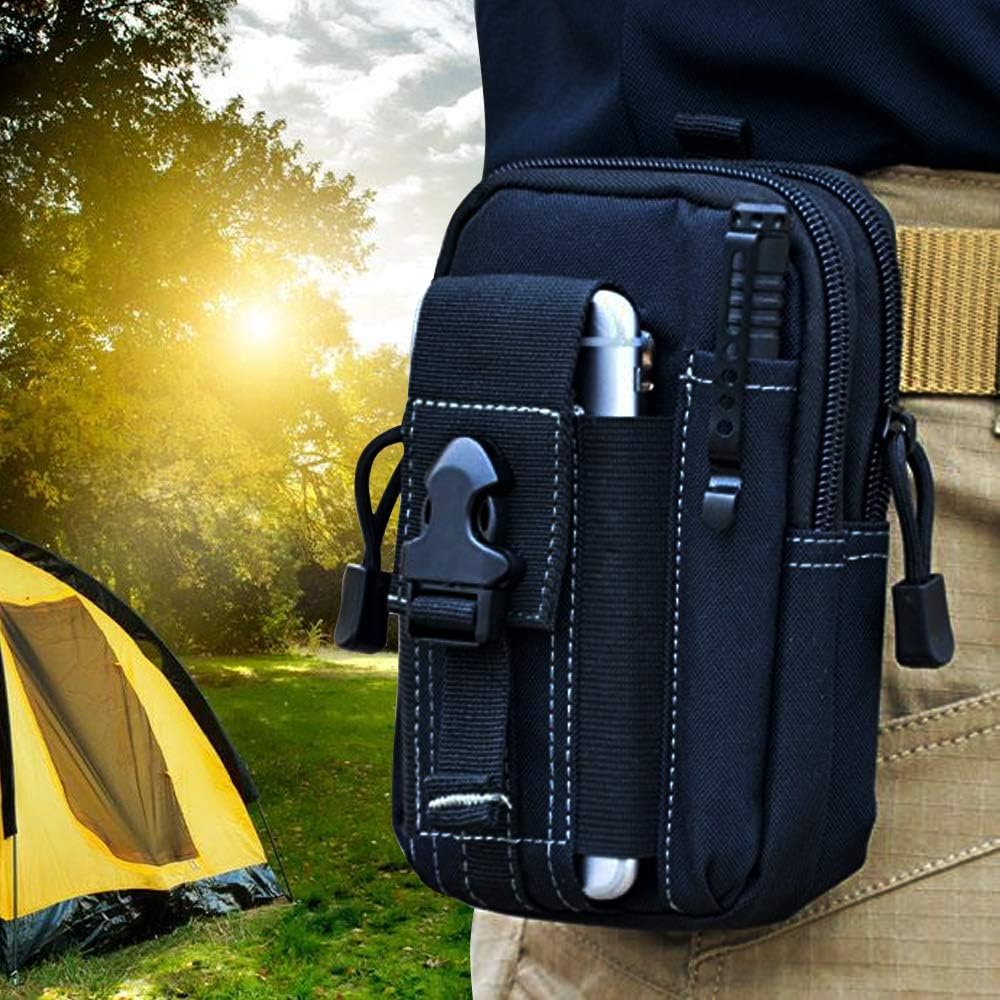 Outdoor Camping Bag - Pochette tactique Molle pour ceinture, sac