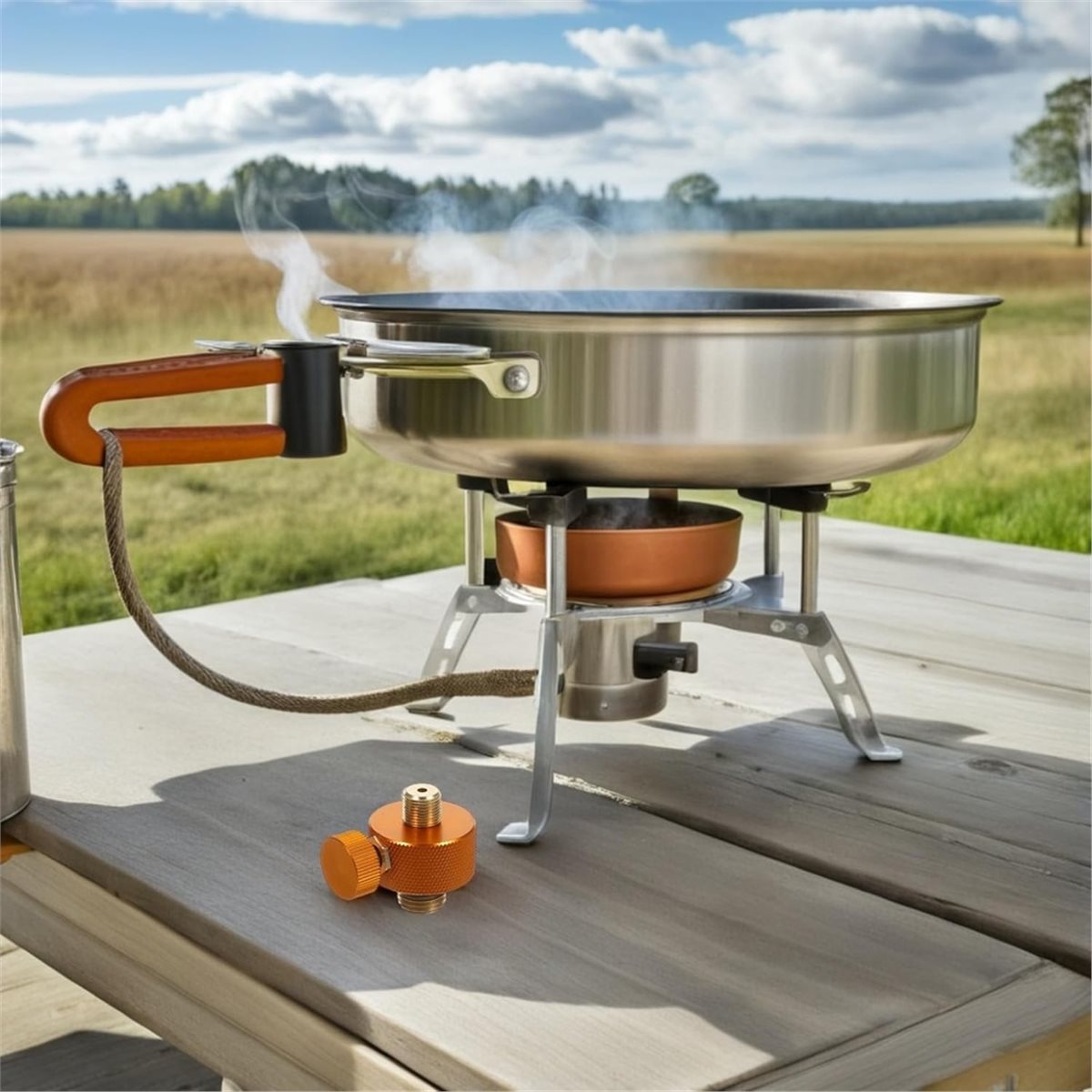 Outdoor Und Camping - Adaptateur de réchaud à gaz pour