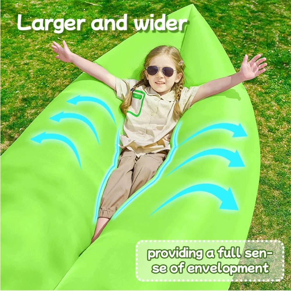 Outdoor Camping Couch - Canapé gonflable portable, imperméable, gonflage rapide,