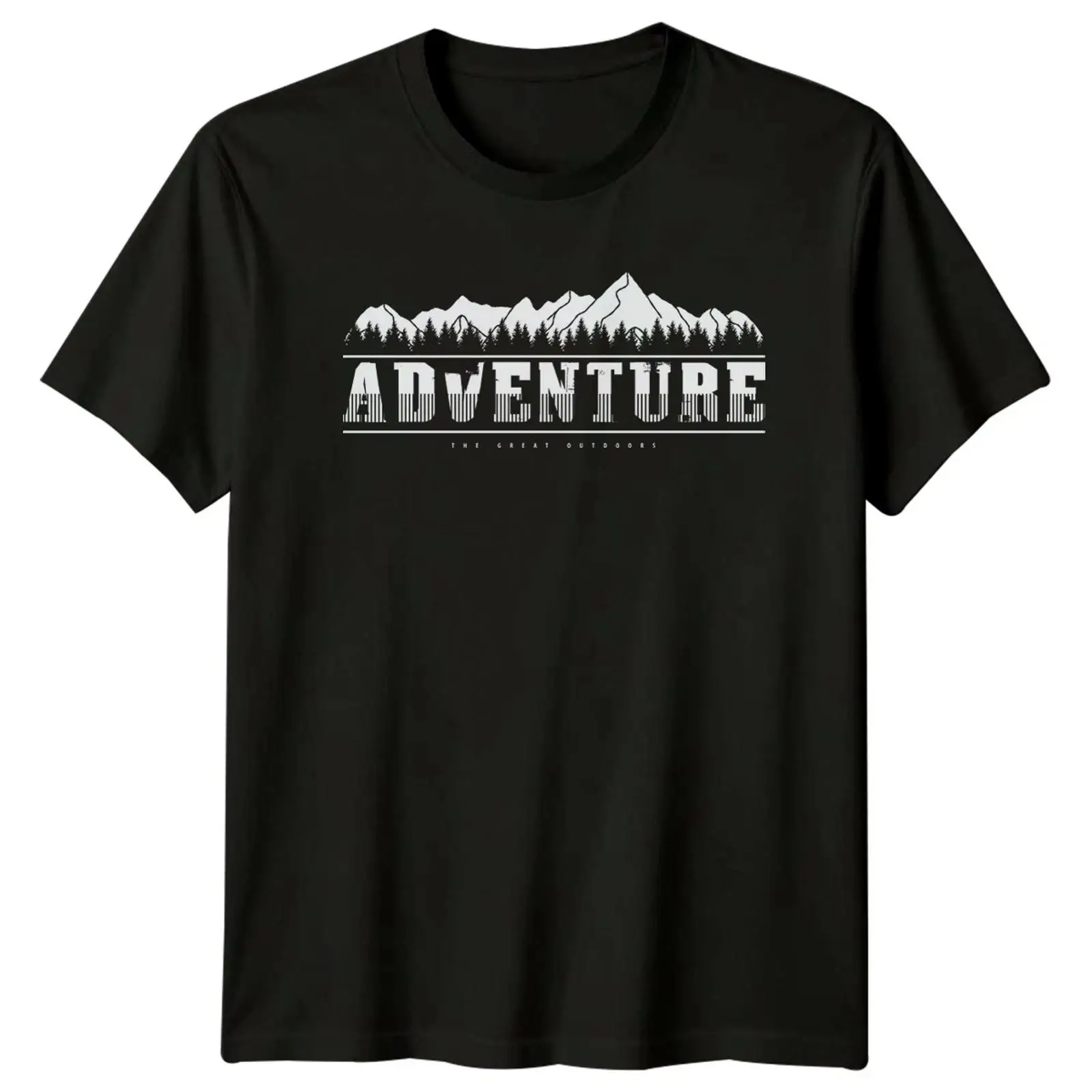 Outdoor Und Camping - T-shirt Abenteuer The Great Outdoors, randonnée,