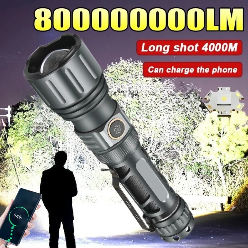 Outdoor Camping And Fishing - Lampe torche super lumineuse, lampe LED