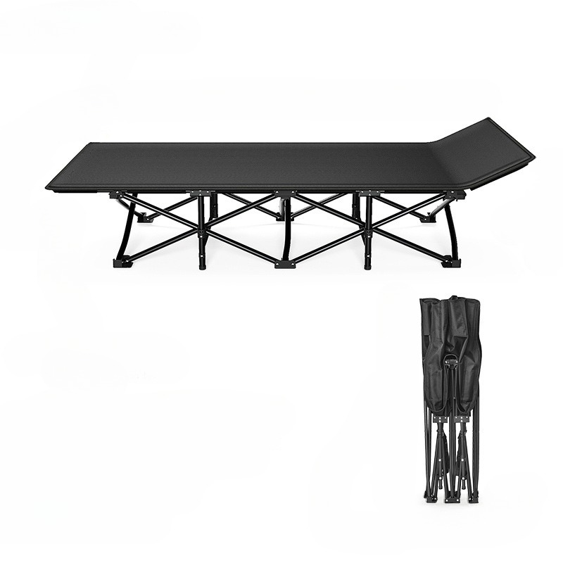 Outdoor Camping Cot - Lit de camping ultraléger portable, inclinable