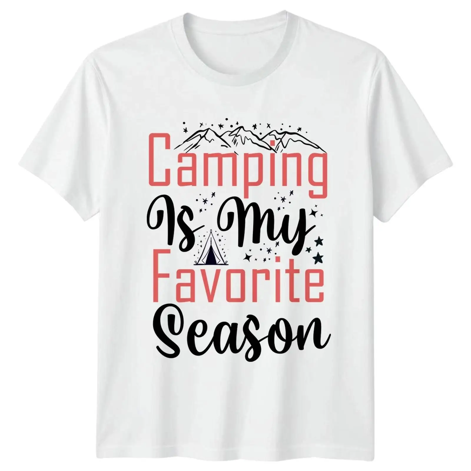 Outdoor Und Camping - T-shirt « Le camping est ma