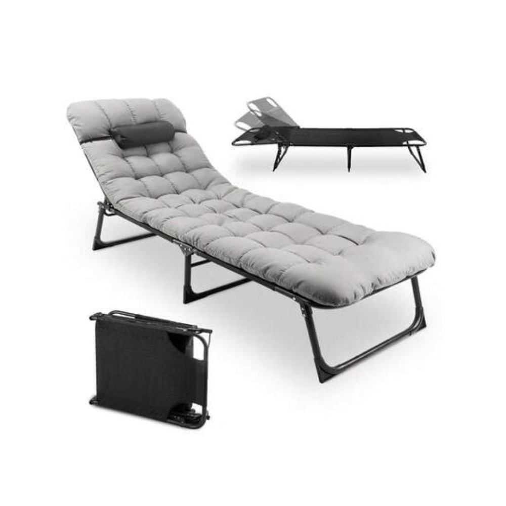 Lit de camping pliable robuste - Outdoor Camping Cot avis et prix