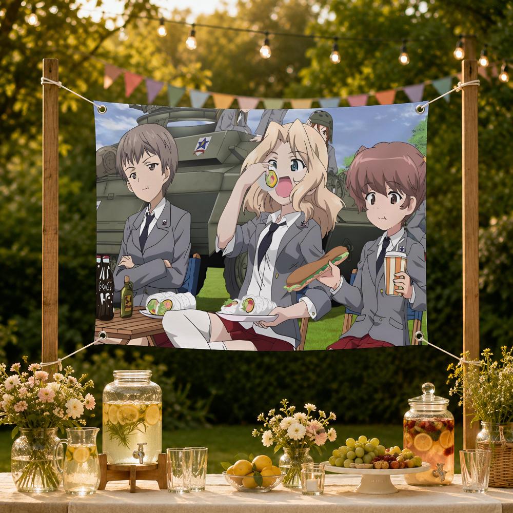 Drapeaux muraux de l'anime mil - Outdoor Und Camping avis et prix