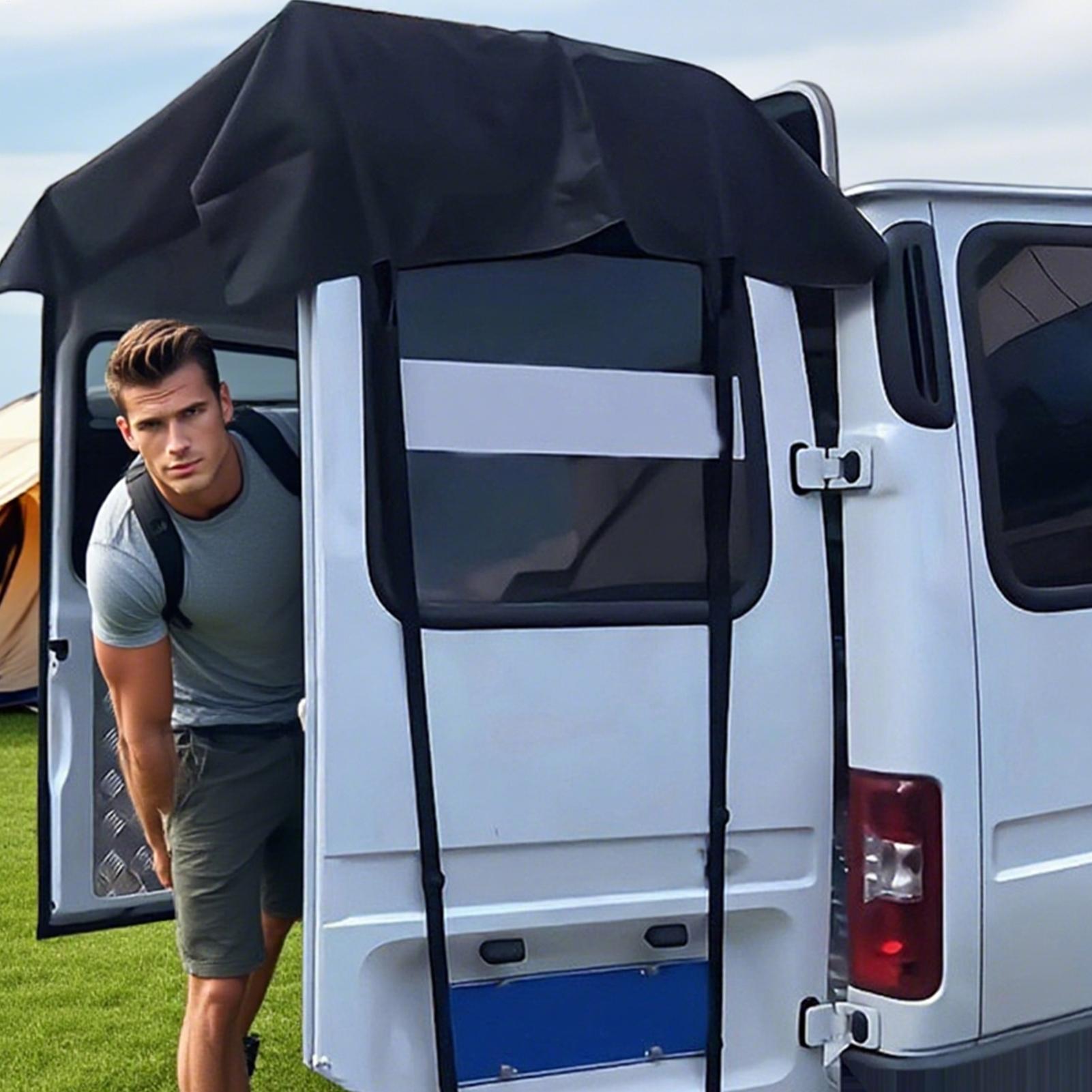 Auvent pare-vent pour porte ar - Outdoor Camping Awning avis et prix