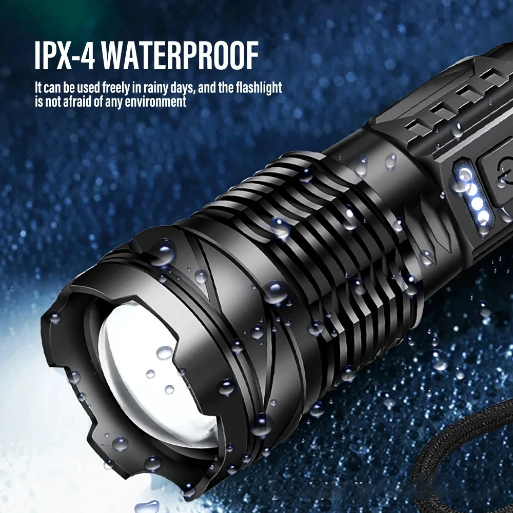 Lampe de poche LED puissante,  - Outdoor Camping And Fishing avis et prix