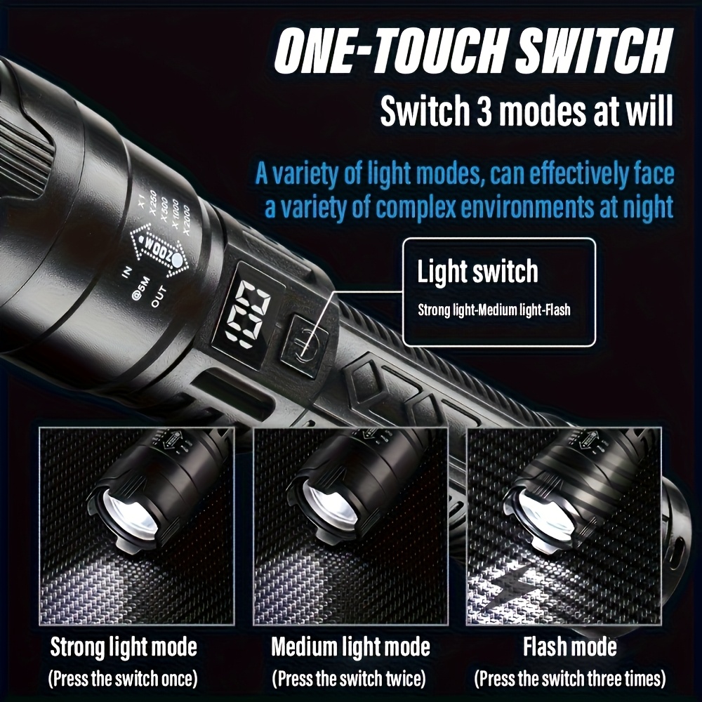 Lampes de poche Led haute puis - Outdoor Camping And Fishing avis et prix