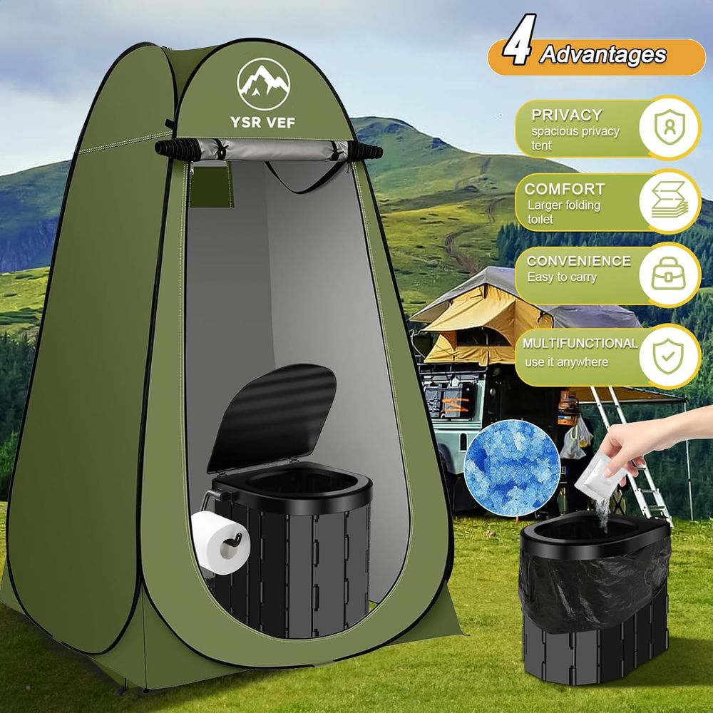Kit de toilettes portables, to - Outdoor Camping Bag avis et prix