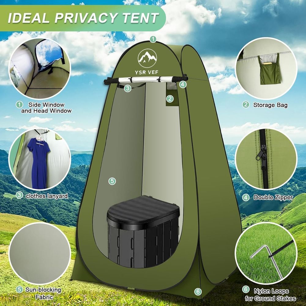 Kit de toilettes portables, to - Outdoor Camping Bag avis et prix