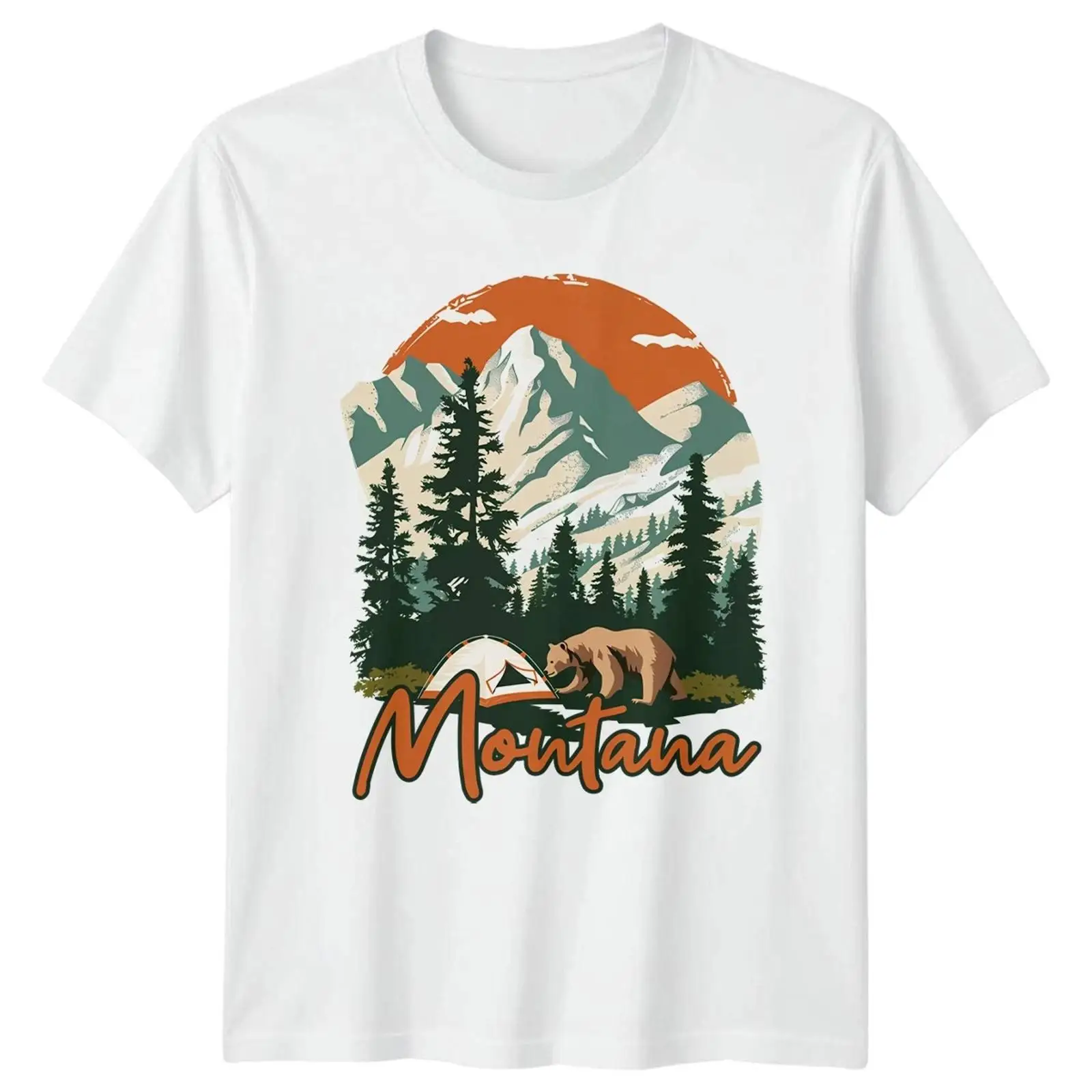 Montana Bär T-shirt de camping - Outdoor Und Camping avis et prix