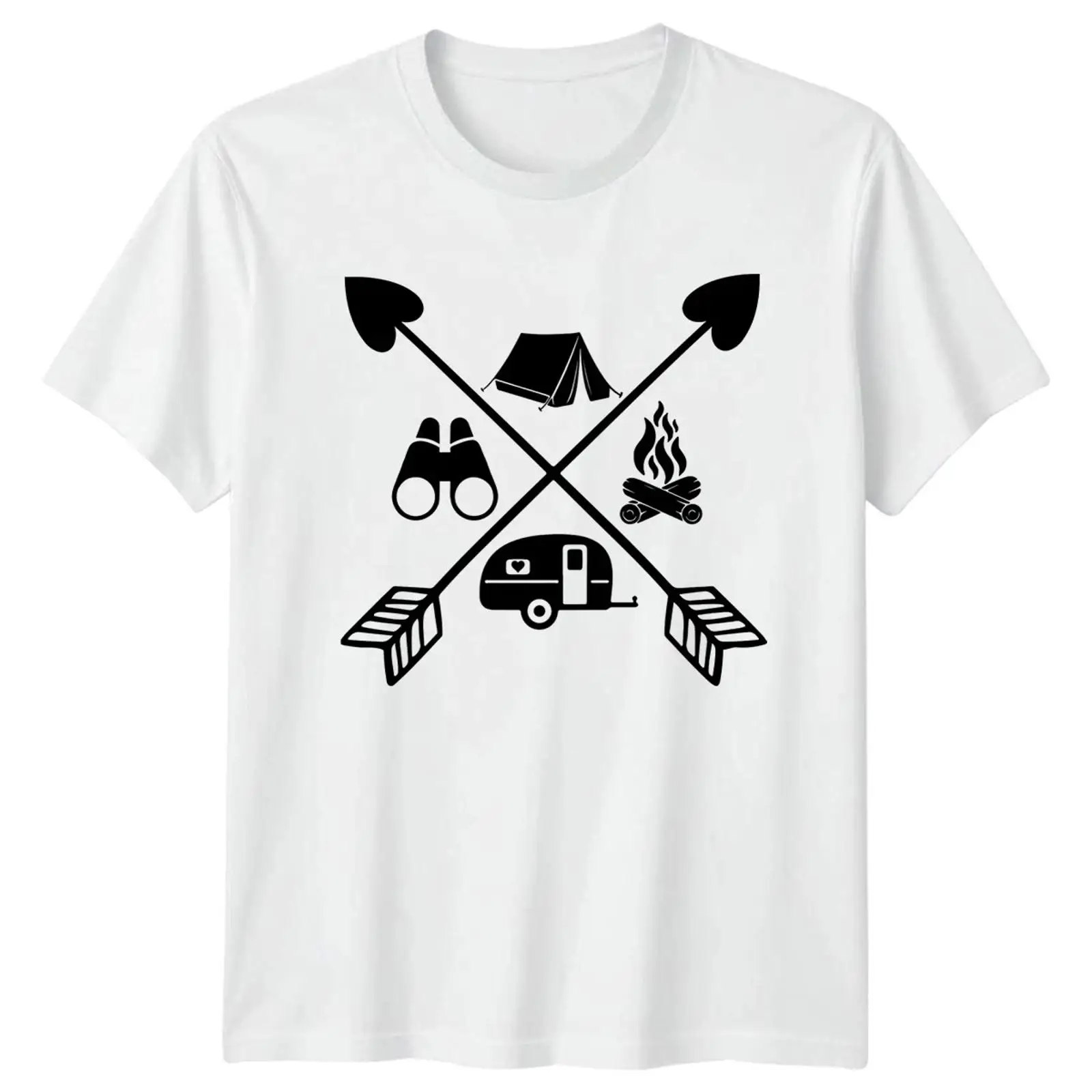 T-shirt vintage délavé et poly - Outdoor Und Camping avis et prix