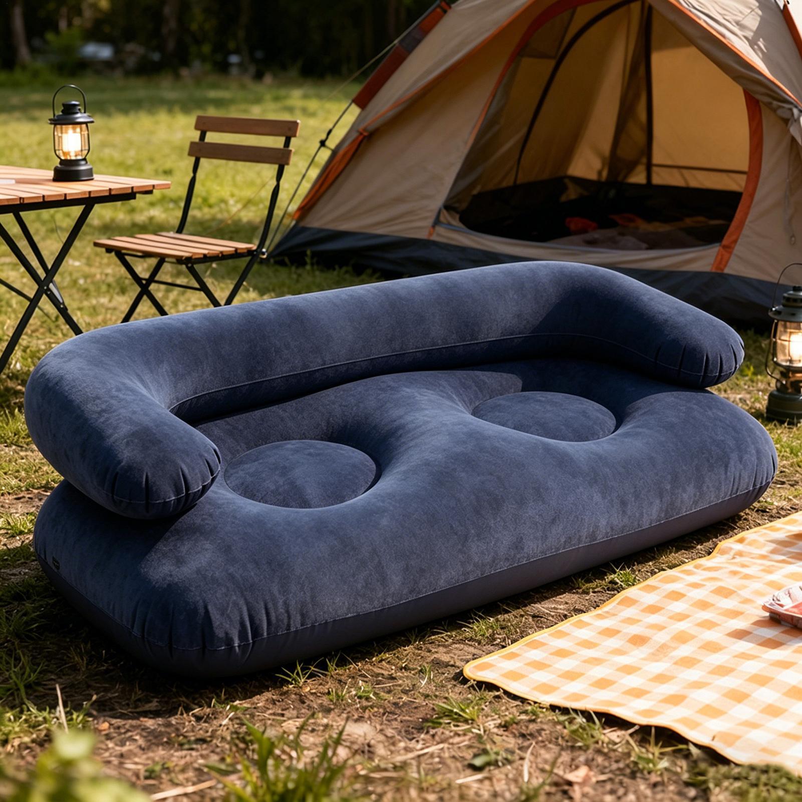 Canapé gonflable double deux p - Outdoor Camping Couch avis et prix