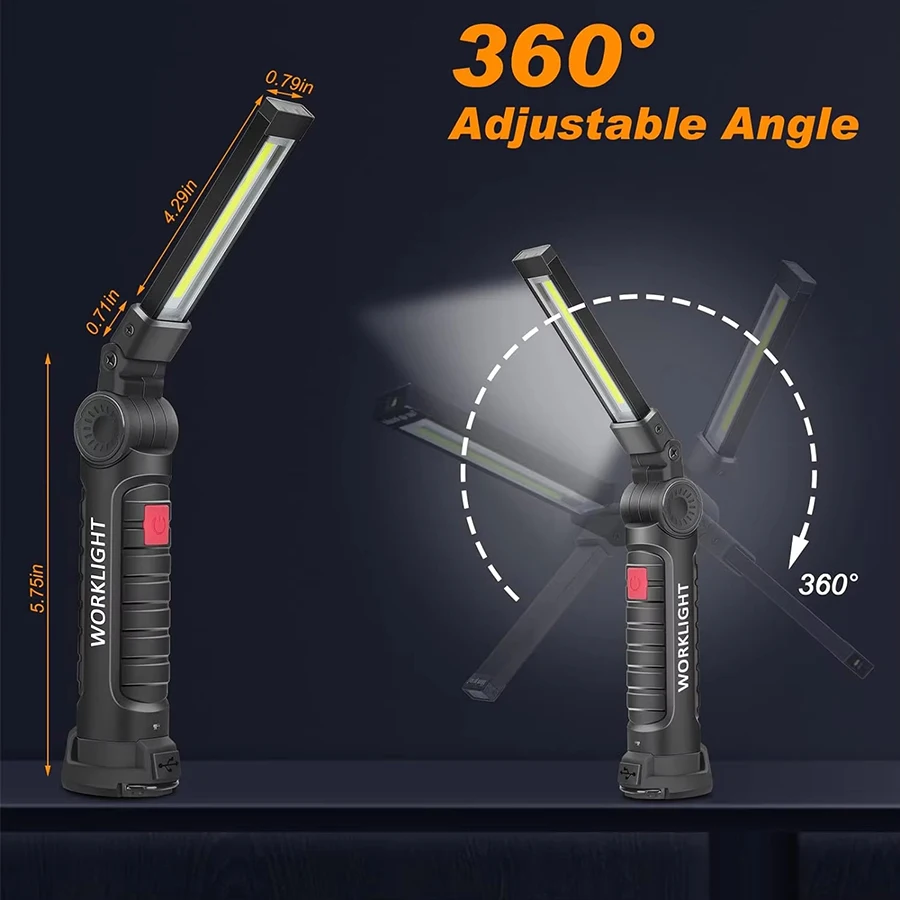 Lampe de travail magnétique Re - Outdoor Camping And Fishing avis et prix
