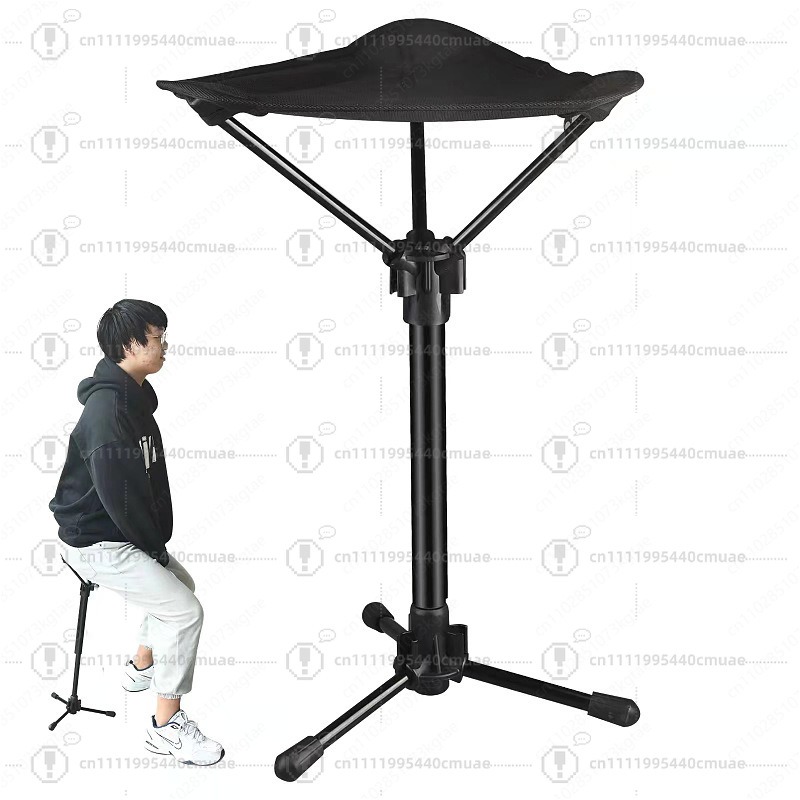 Tabouret pliant rétractable d' - Outdoor Camping Folding Chair avis et prix
