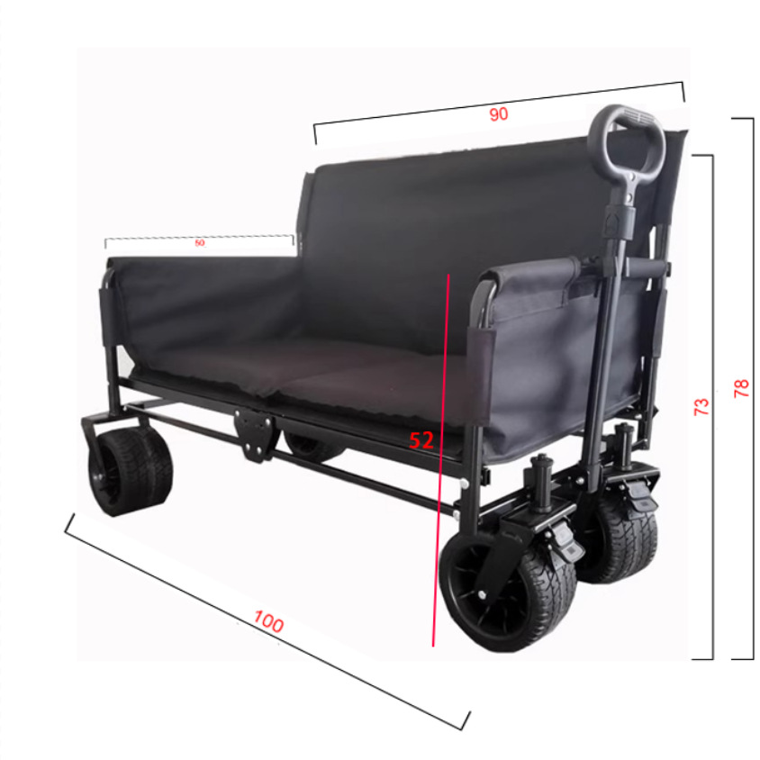 Chariot pliant multifonctionne - Outdoor Camping And Fishing avis et prix
