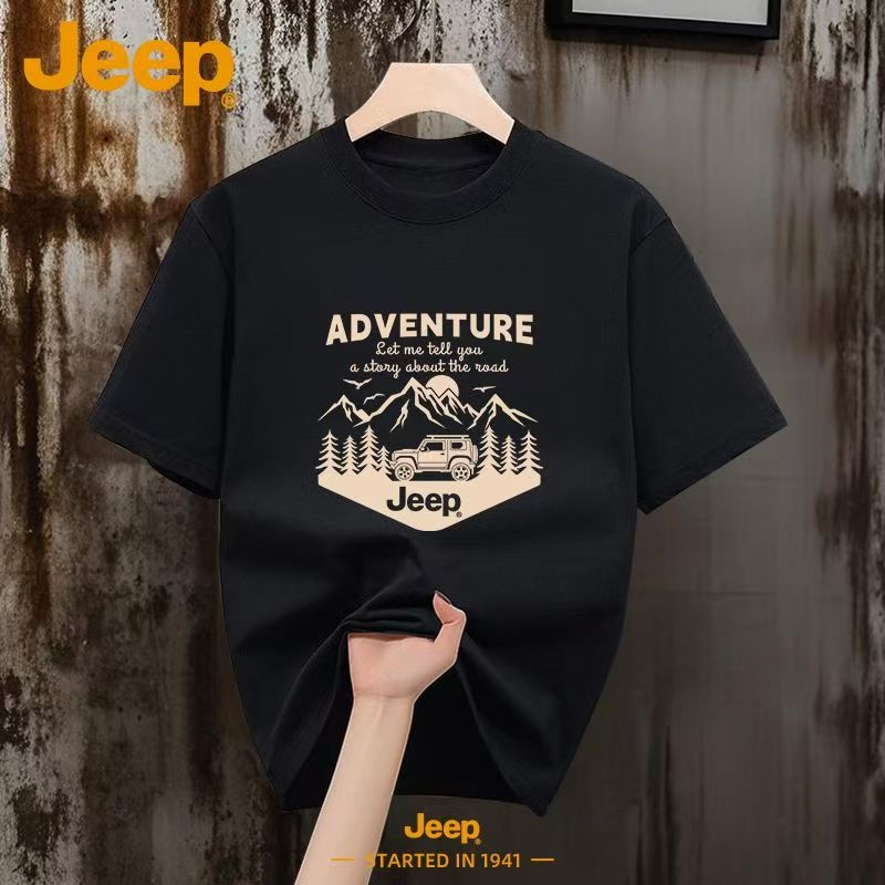 T-shirt Jeep pour homme, 230g, - Outdoor Camping Jeep avis et prix