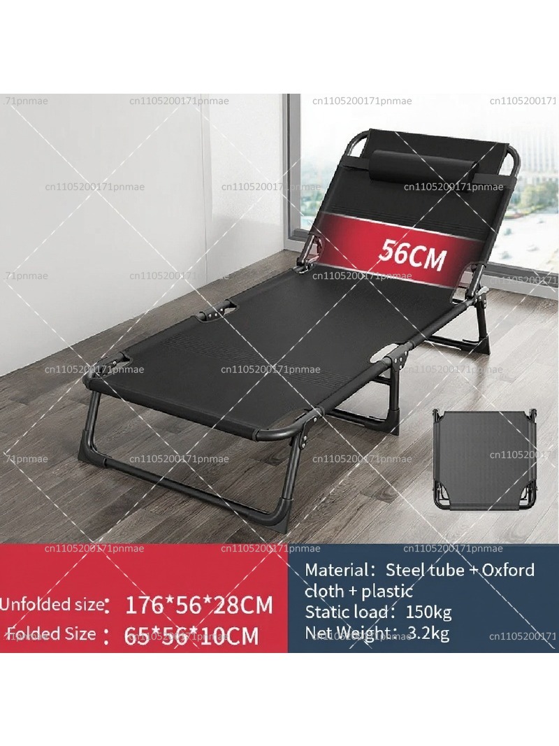 Lit simple pliant en métal, li - Outdoor Camping Folding Chair avis et prix