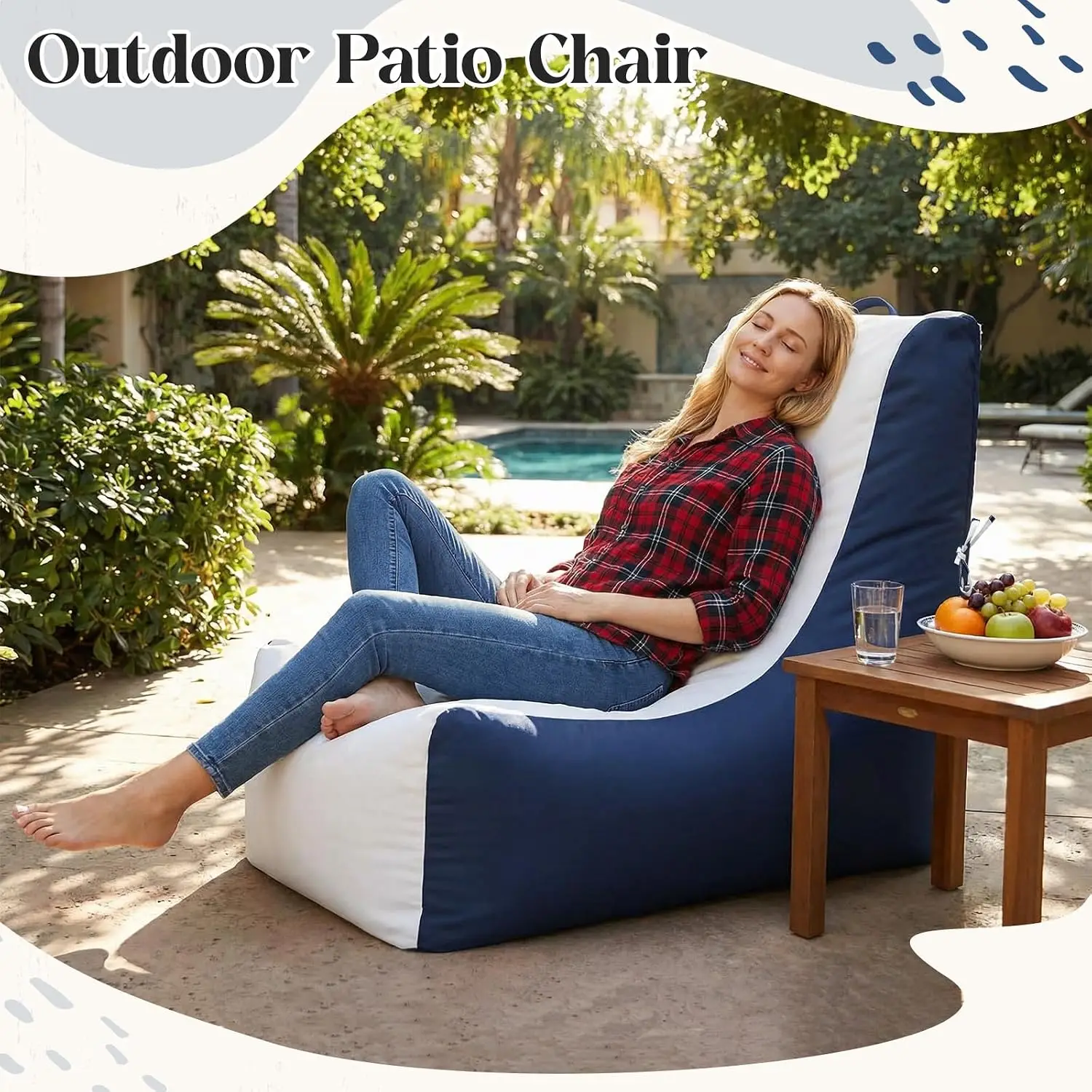 1 pièce de fauteuil pouf marin - Outdoor Camping Couch avis et prix