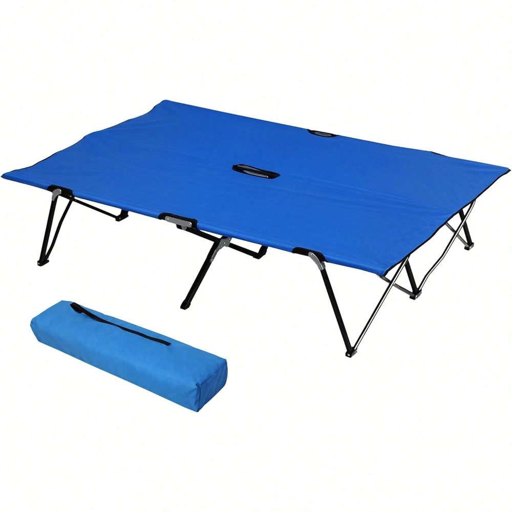 Lit de camping pliant pour 2 p - Outdoor Camping Cot avis et prix