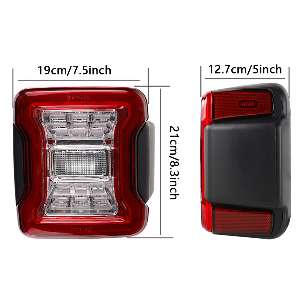 Feux arrière LED pour Jeep Wra - Outdoor Camping Jeep avis et prix