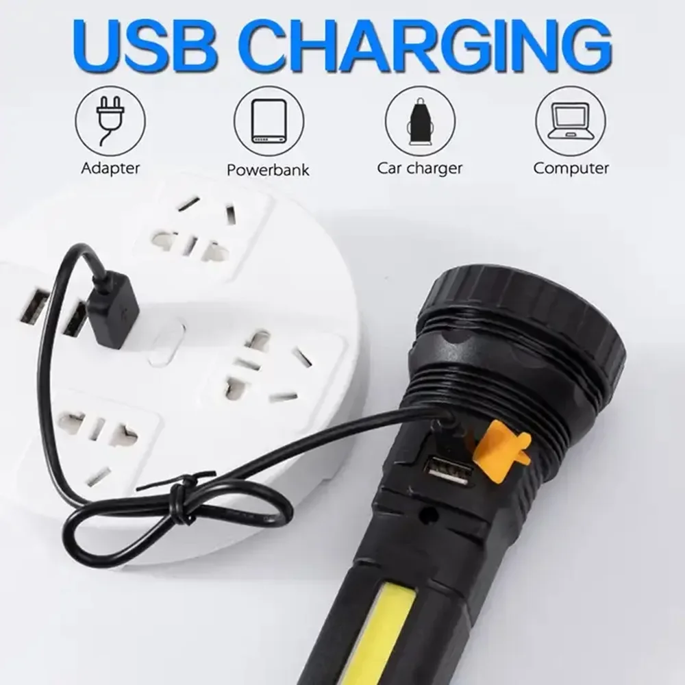 Lampe torche solaire LED multi - Outdoor Camping And Fishing avis et prix