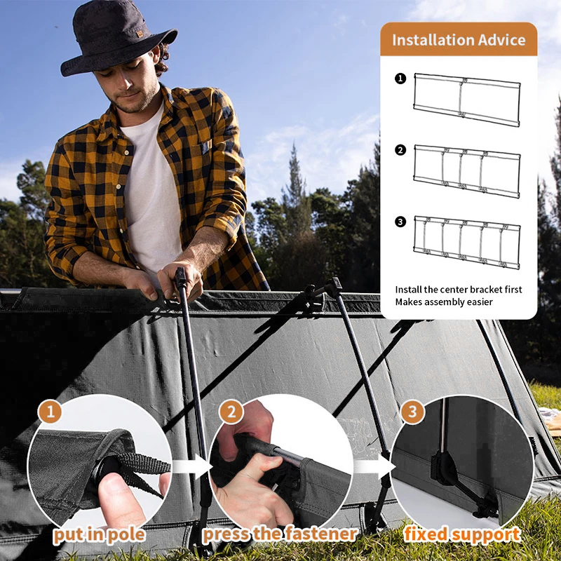Lit pliant de camping Naturehi - Outdoor Camping Cot avis et prix