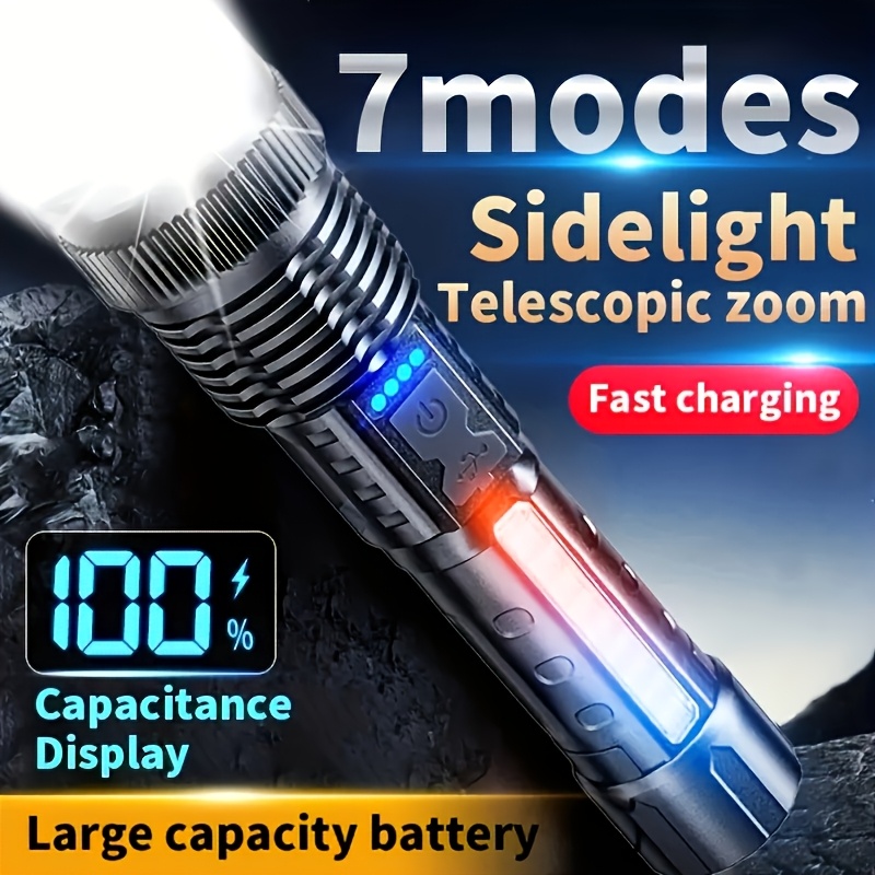 Lampe torche LED puissante ave - Outdoor Camping And Fishing avis et prix