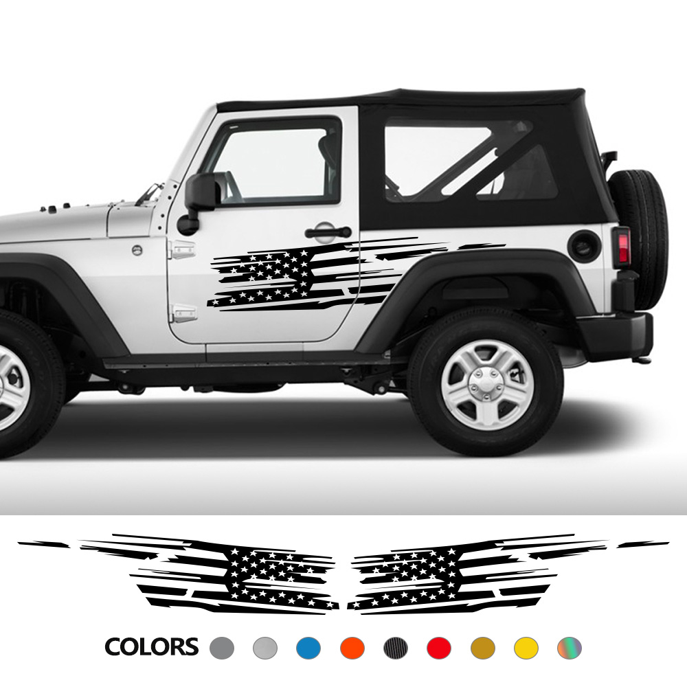 Autocollants latéraux de porte - Outdoor Camping Jeep avis et prix