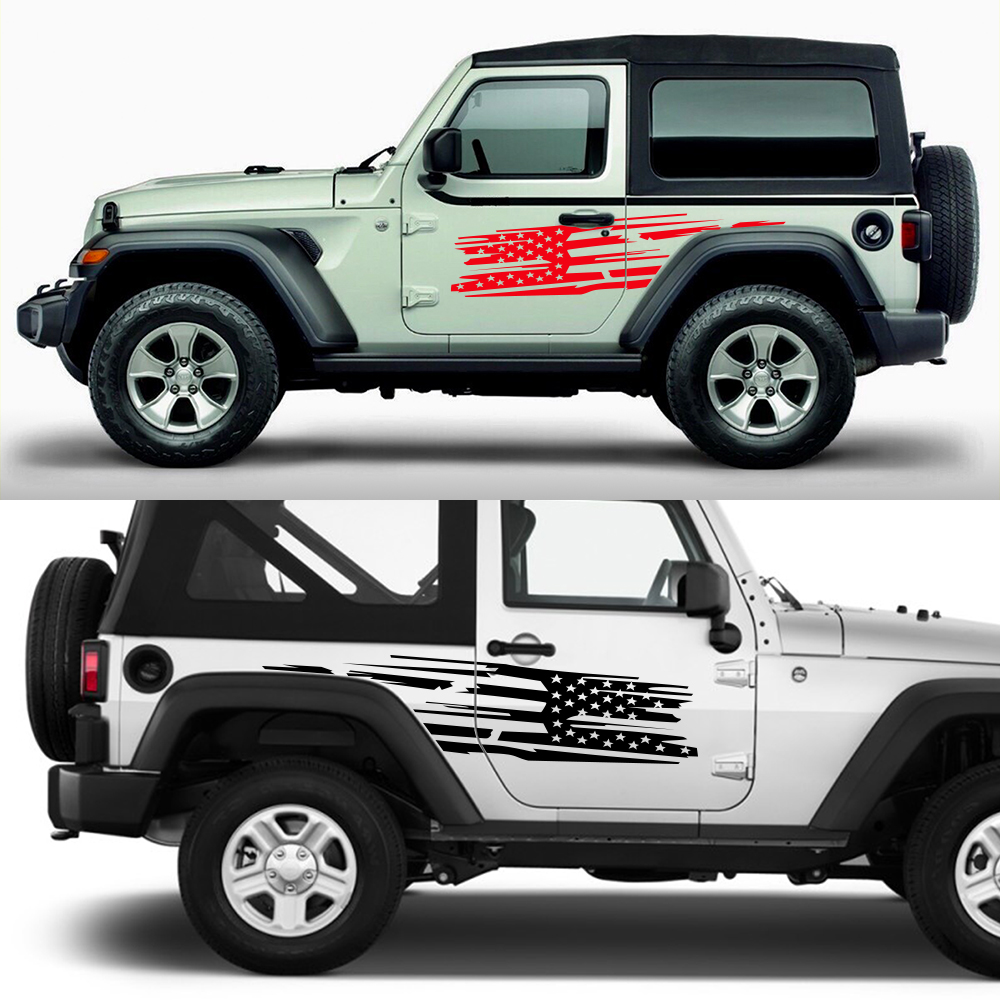 Autocollants latéraux de porte - Outdoor Camping Jeep avis et prix