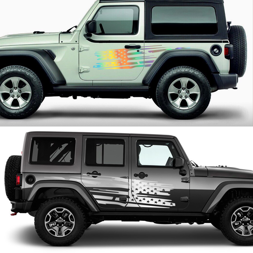 Autocollants latéraux de porte - Outdoor Camping Jeep avis et prix