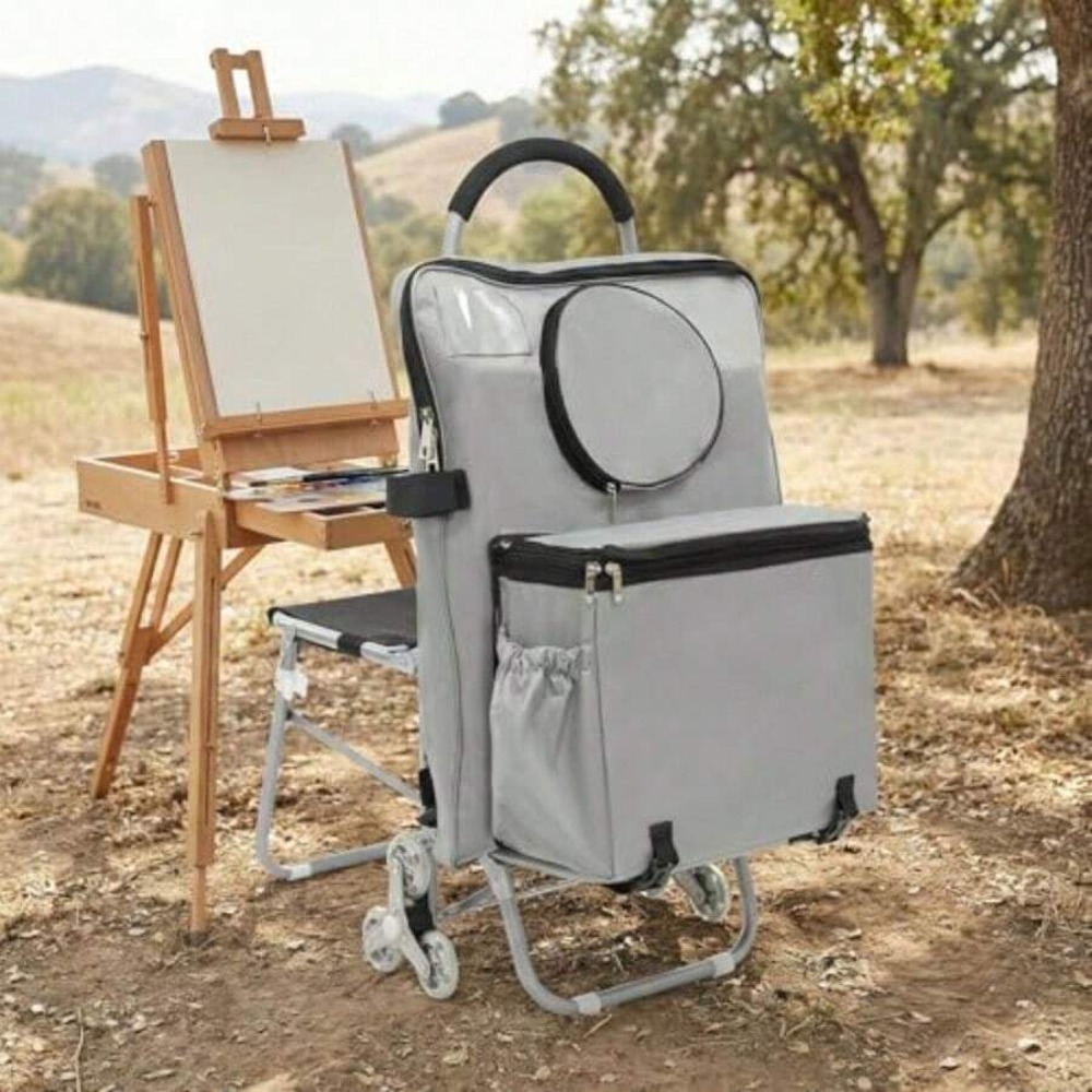 Chariot d'art pliable à 3 roue - Outdoor Camping Bag avis et prix